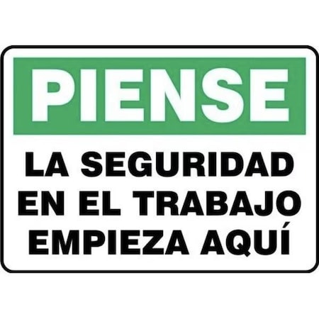 Accuform ELECTRICAL SIGN HIGH VOLTAGE MELC542VP MELC542VP